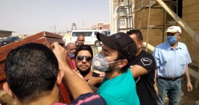 جنازة والدة حمادة هلال