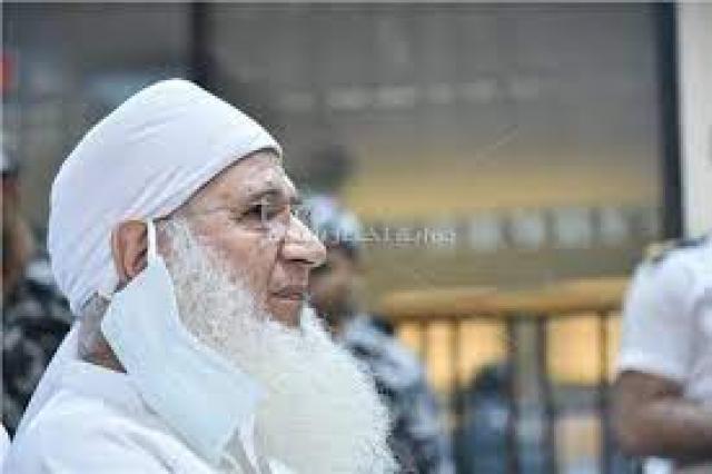 الشيخ محمد حسين يعقوب أثناء المحاكمة