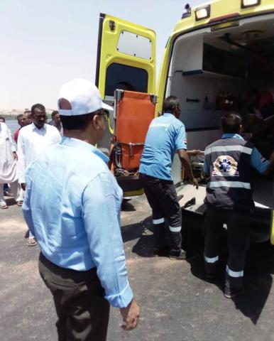 مصرع شخصين وإصابة 14 فى حادث تصادم بأسوان