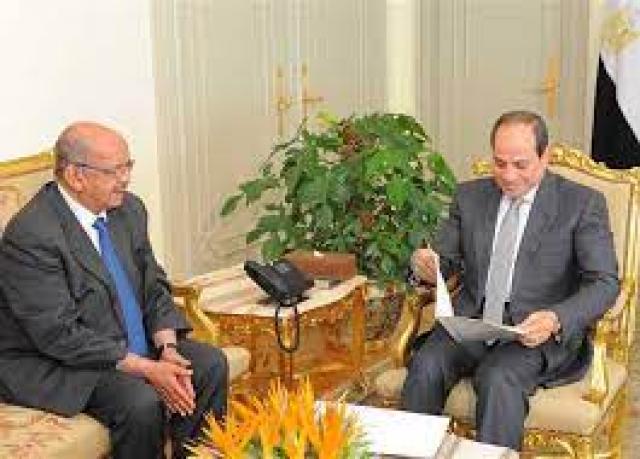 الرئيس السيسى يستقبل وزير الخارجية الجزائرى