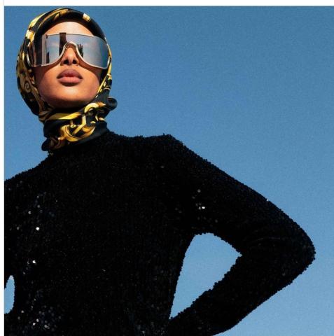 رضوى عارضة الأزياء الصومالية