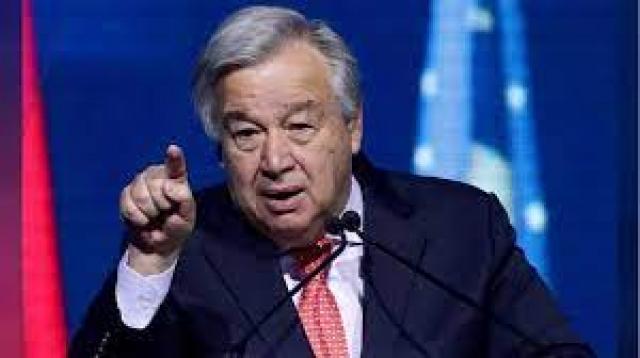 انطونيو جوتيرش امين عام الأمم المتحدة