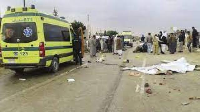 مصرع 5 أشخاص فى حادث سيارة بمركز إدفو أسوان