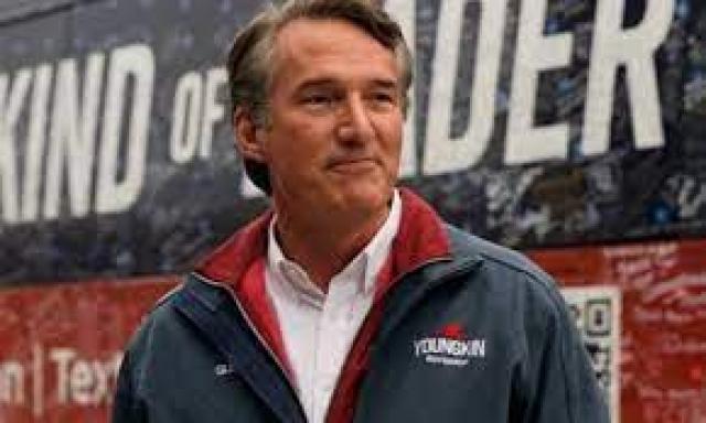 المرشح الجمهورى جلين يونجكين فى انتخابات حاكم فرجينيا