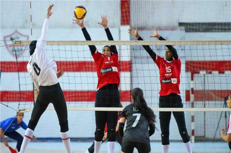 الأهلي والزمالك في مواجهة قوية بثاني جولات نهائي دوري سيدات الطائرة