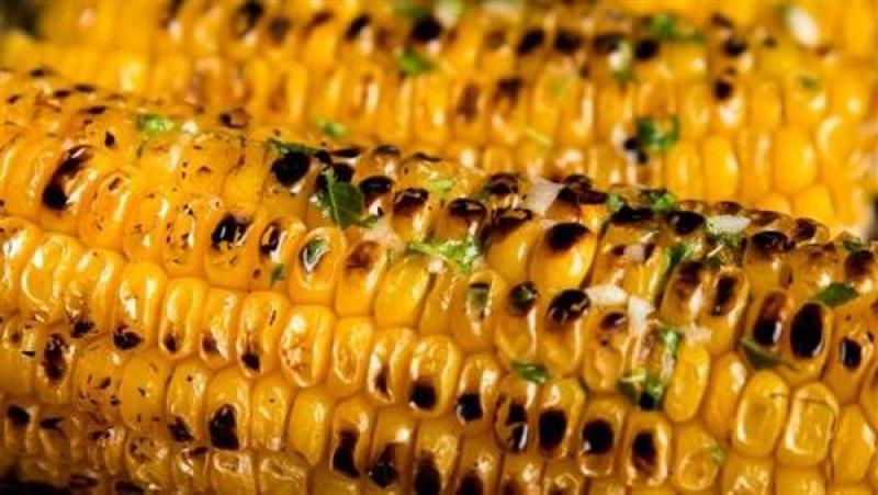 الذرة المشوية