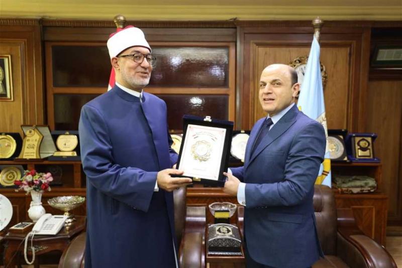 المفتي ومحافظ كفرالشيخ يبحثان إنشاء فرع لدار الإفتاء بالمحافظة